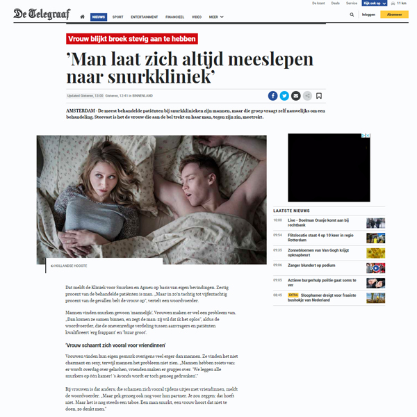 Artikel Telegraaf